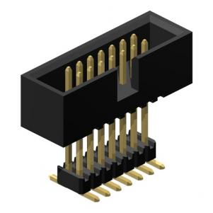 2.0mm Pitch Box Header Connector Taas 5.7mm KLS1-202BC